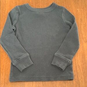 🍓3/$10 Joe Fresh 3T Kids Long Sleeve Gray Waffle Shirt